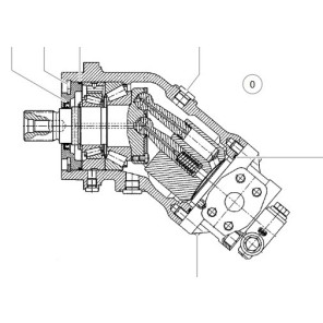Hydraulikkmotor Multiflex 823/825