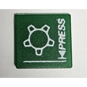 Symbol Bryter Løft Fres (grønn)