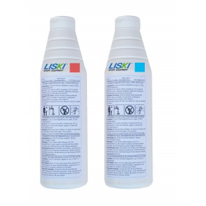 Sprayfarge konsentrert, Rød, 1l, til alpinbakke