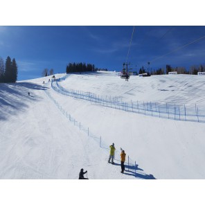 Avsperringsnett, 25mx1,2m 12,5x12,5cm Maskevidde Blå