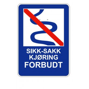 Skilt, rektangulært 